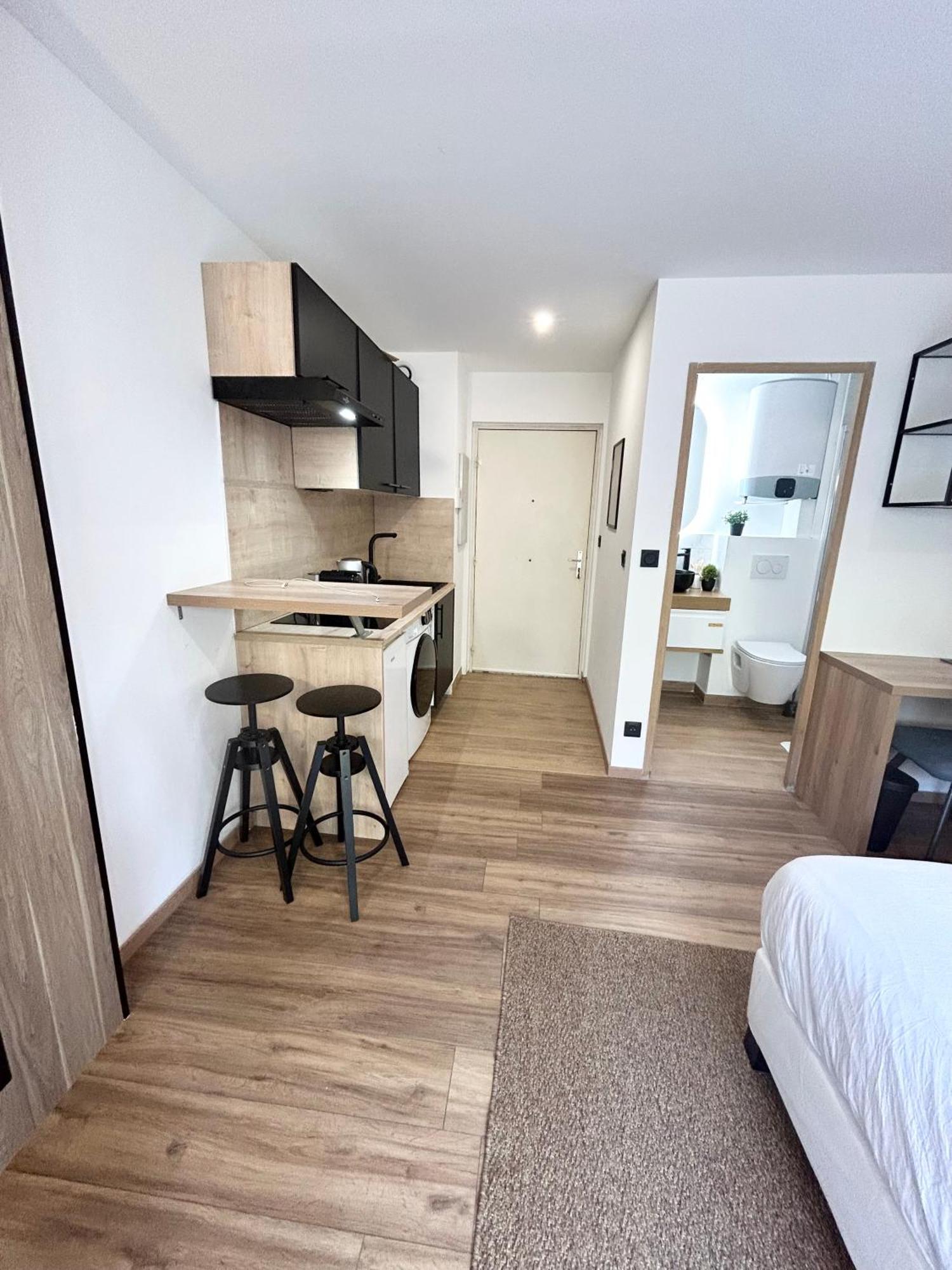 Studio 100M Gare Part-Dieu/Terrasse/Parking Prive Lyon Dış mekan fotoğraf