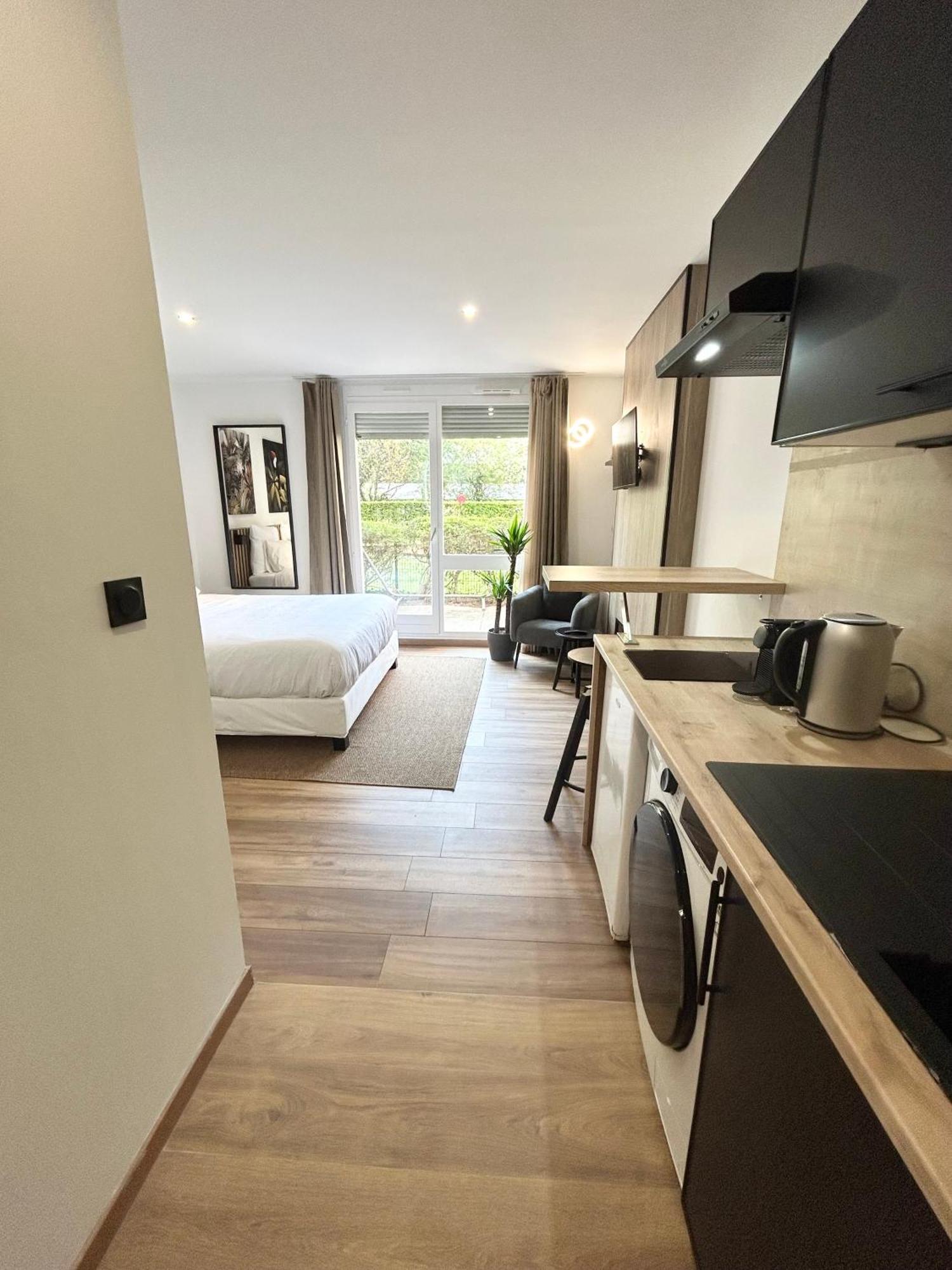 Studio 100M Gare Part-Dieu/Terrasse/Parking Prive Lyon Dış mekan fotoğraf